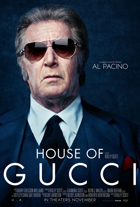 al pacino in gucci movie.